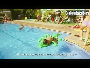 Juana Acosta pool, bikini scene in Slam (2003) 9
