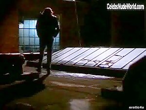 Kari Wuhrer Shower , Voyeur scene in Sensation (1994) 5