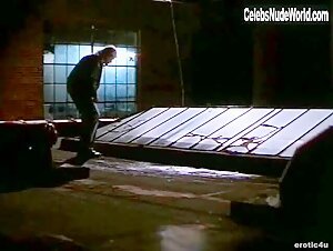 Kari Wuhrer Shower , Voyeur scene in Sensation (1994) 9