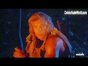Lana Clarkson boobs , Blonde in Deathstalker (1983) 12