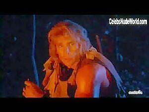 Lana Clarkson boobs , Blonde in Deathstalker (1983) 13