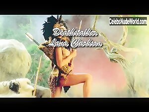 Lana Clarkson boobs , Blonde in Deathstalker (1983) 3