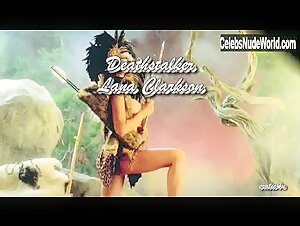 Lana Clarkson boobs , Costume in Deathstalker (1983) 2