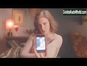 Lena Dunham boobs , Nipple in Girls (series) (2012) 10