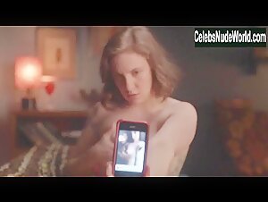 Lena Dunham boobs , Nipple in Girls (series) (2012) 11