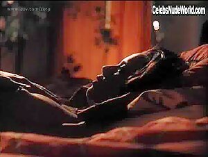 Lexa Doig boobs , Brunette scene in No Alibi (2000) 10