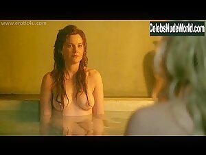 Lucy Lawless boobs , Blonde in Spartacus: Vengeance (series) (2010) 7