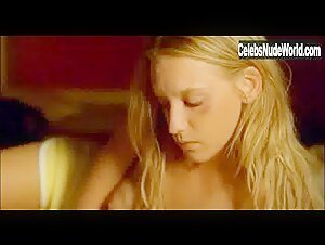 Ludivine Sagnier Blonde , Nipple in Swimming Pool (2003) 12