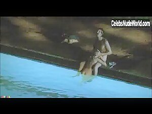 Ludivine Sagnier Wet , Blonde in Swimming Pool (2003)