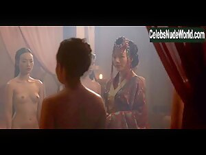 Olivia Cheng Costume , boobs in Marco Polo (series) (2014) 15