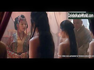 Olivia Cheng Costume , boobs in Marco Polo (series) (2014) 17