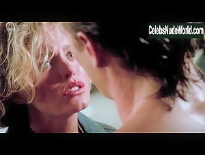 Patsy Kensit Blonde , Kissing scene in Timebomb (1991) 13