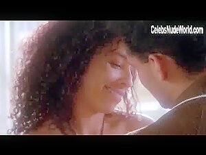 Rae Dawn Chong Lingerie , Kissing in Valentine's Day (1998) 18