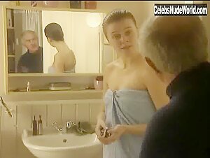 Steinunn Olina Thorsteinsdottir Bathroom , boobs in Sigla himinfley (series) (1996) 13