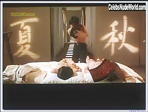 Vivian Wu Asian , Couple scene in Pillow Book (1996) 7