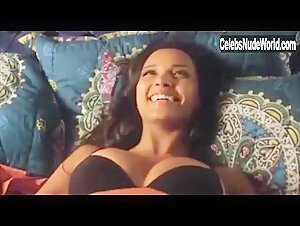 Jessica Lucas underware scene boobs in bed 12