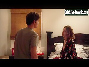 Aimee Teegarden underwear, Sexy scene in Guest House (2020) 11