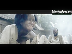 Aja Naomi King breasts, Nude scene in The Birth of a Nation (2016) 2