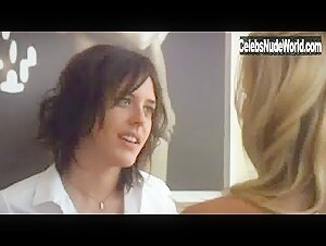 Katherine Moennig, Alicia Leigh Willis breasts, lesbian scene in The L Word (2004-2009) 14