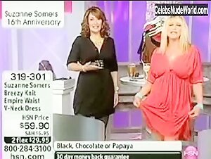 Suzanne Somers underwear, Sexy scene in Home Shopping Network 12
