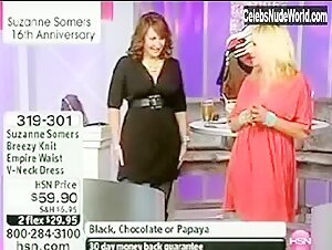 Suzanne Somers underwear, Sexy scene in Home Shopping Network 4