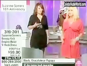 Suzanne Somers underwear, Sexy scene in Home Shopping Network 8