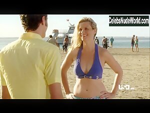 Bonnie Somerville bikini, Sexy scene in Royal Pains (2009-2012) 6