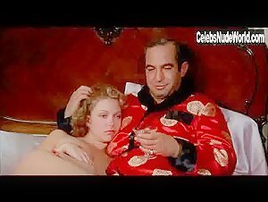Susan Blakely breasts, bush scene in Capone (1975) 3