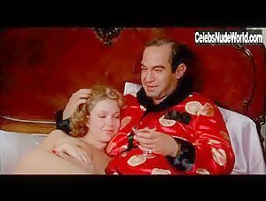 Susan Blakely breasts, bush scene in Capone (1975) 4