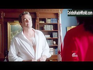 Bellamy Young Attractive,underclothing scene in Scandal (2012-2017) 3