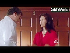 Bellamy Young Attractive,underclothing scene in Scandal (2012-2017)