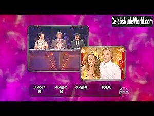 Brooke Burke Brunette , Cleavage scene in Dancing with the Stars (2005-) 17