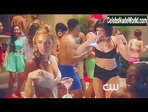 Natalie Hall, Brina Palencia lesbian, bikini scene in Star-Crossed (2014) 9