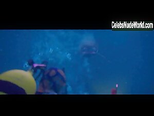 Claire Holt Horror , Bare Legs scene in 47 Meters Down (2016) 2