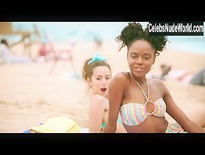 Chloe Bennet, Ashleigh Murray Beach , Swimwear scene in Valley Girl (2020) 11