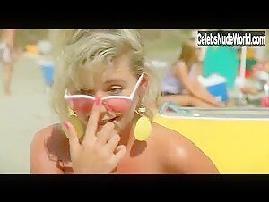 Dedee Pfeiffer, Susanna Hoffs Sexy, bikini scene in The Allnighter (1987) 7