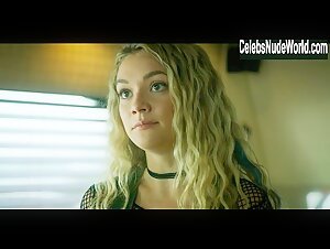 Eliana Jones Blonde , Fishnet scene in Northern Rescue (2019) 10