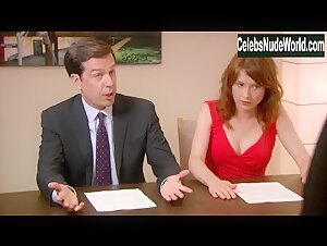 Ellie Kemper Cleavage , Redhead in The Office (2005-2013) 16