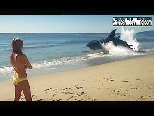 Julie Marie Berman Sexy, bikini scene in Sand Sharks (2011) 12