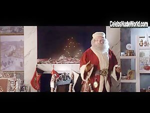 Jordan Hinson Transparent Dress , Funny scene in A Very Harold & Kumar 3D Christmas (2011) 6