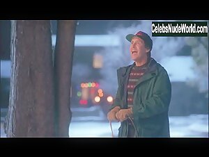 Julia Louis-Dreyfus underwear, Sexy scene in National Lampoon's Christmas Vacation (1989) 2