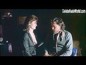 Lisa Banes Sexy scene in Young Guns (1988) 17