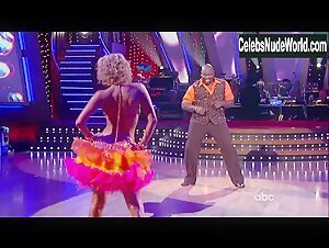 Kym Johnson Blonde , Upskirt scene in Dancing with the Stars (2005-) 1