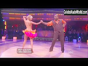 Kym Johnson Blonde , Upskirt scene in Dancing with the Stars (2005-) 17