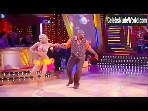 Kym Johnson Blonde , Upskirt scene in Dancing with the Stars (2005-) 19
