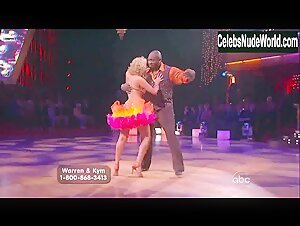 Kym Johnson Blonde , Upskirt scene in Dancing with the Stars (2005-) 6