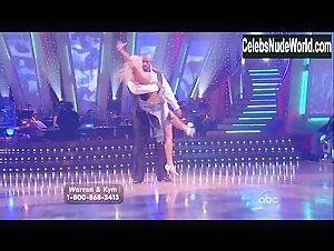 Kym Johnson Blonde , Bare Legs scene in Dancing with the Stars (2005-) 13