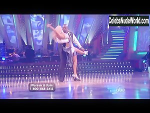 Kym Johnson Blonde , Bare Legs scene in Dancing with the Stars (2005-) 15