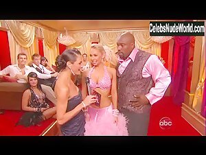 Kym Johnson Blonde , Cleavage scene in Dancing with the Stars (2005-) 1