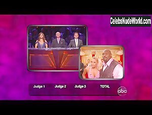 Kym Johnson Blonde , Cleavage scene in Dancing with the Stars (2005-) 10